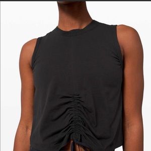 Lululemon black tank, size 8